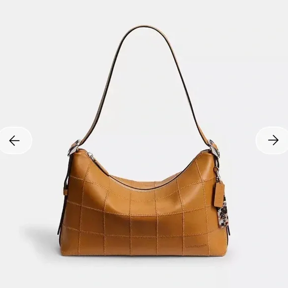 Coach Alter Ego Honey Brown Shoulder Bag - Picture 1 of 9